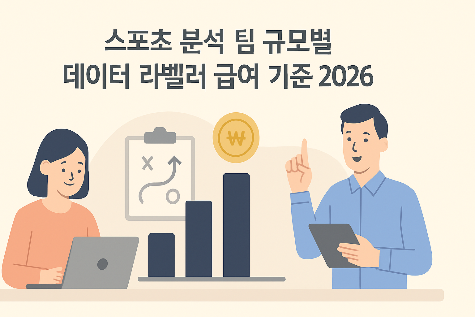 스포츠 분석 팀 규모별 데이터 라벨러 급여 기준 2026