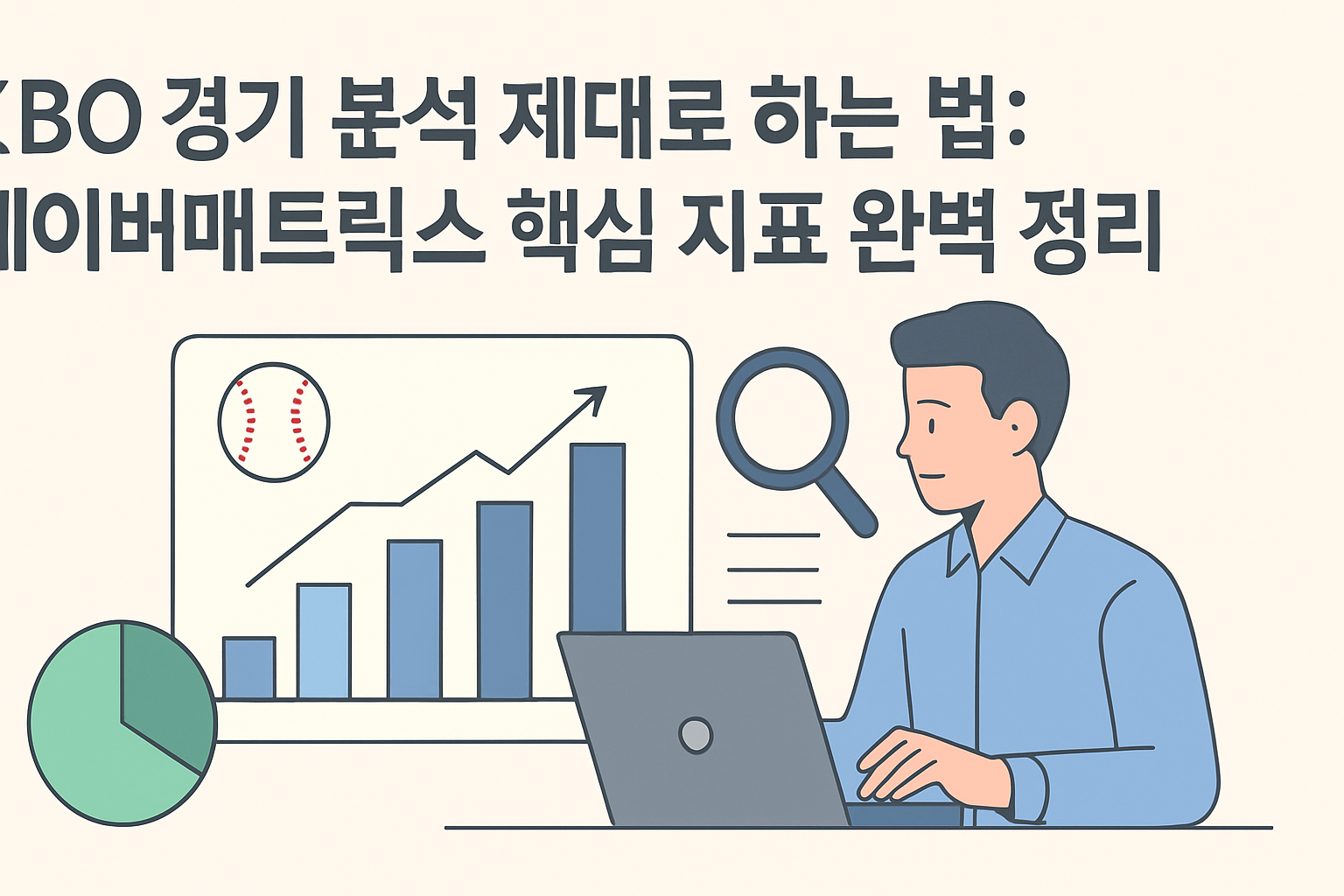 KBO 경기 분석 제대로 하는 법: 세이버매트릭스 핵심 지표 완벽 정리