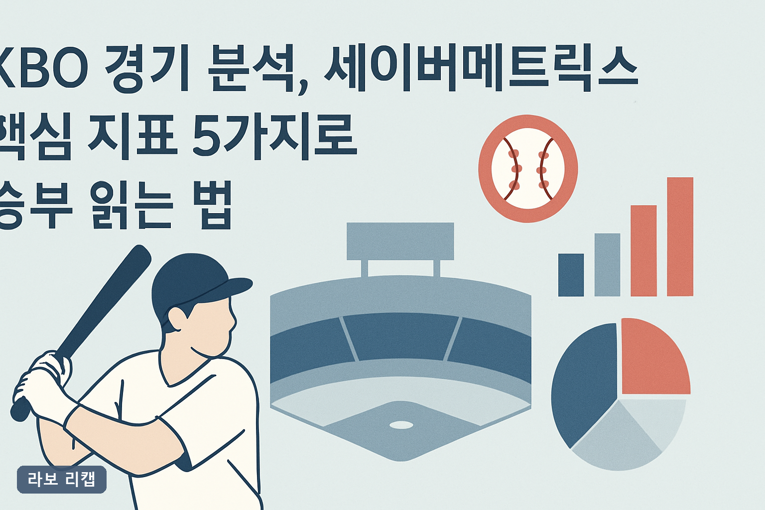 KBO 경기 분석, 세이버메트릭스 핵심 지표 5가지로 승부 읽는 법