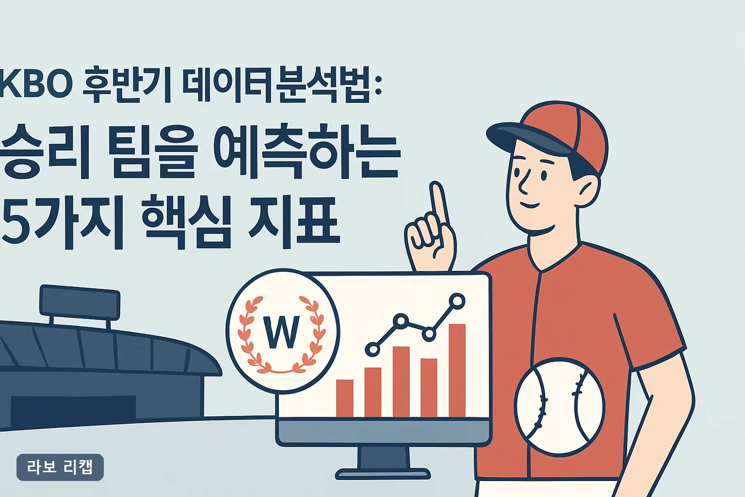 KBO 후반기 데이터 분석법: 승리 팀을 예측하는 5가지 핵심 지표
